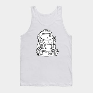 All I Need - Backpack Tank Top